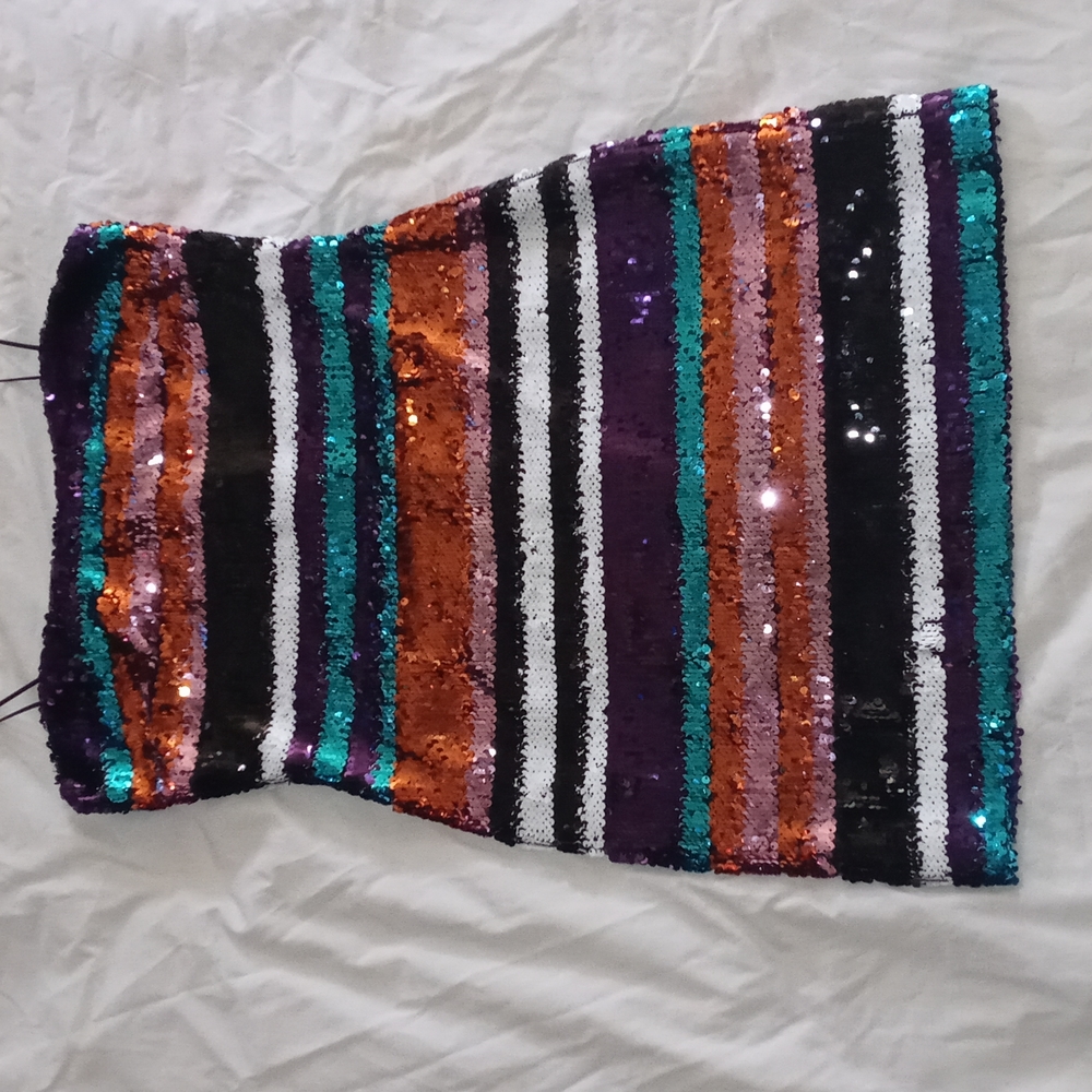 Mini Sequin Dress